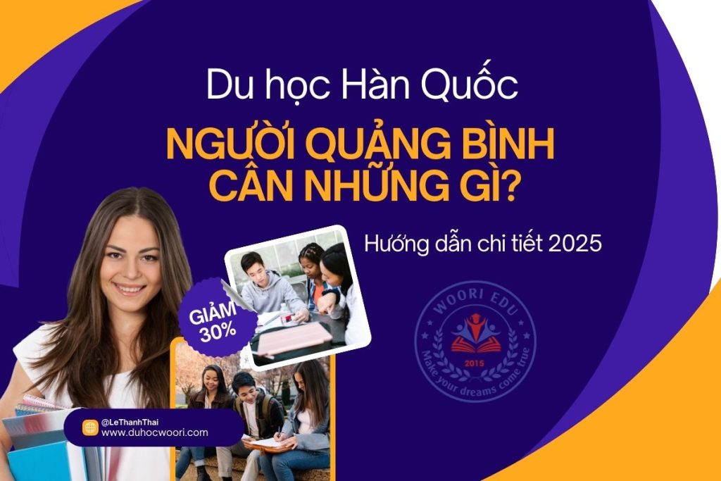 Du học Hàn Quốc ở Quảng Bình