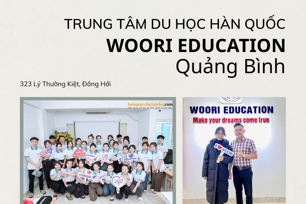 TRUNG TÂM DU HỌC HÀN QUỐC quảng bình